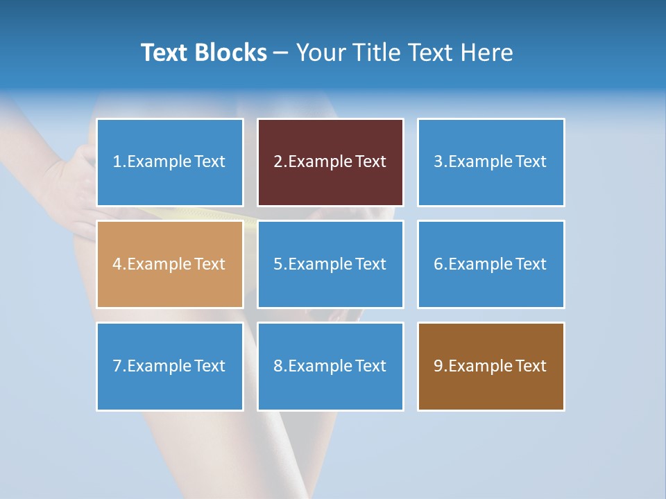 Wellbeing Abdomen Beautiful PowerPoint Template