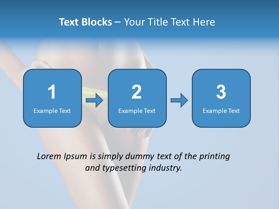 Wellbeing Abdomen Beautiful PowerPoint Template
