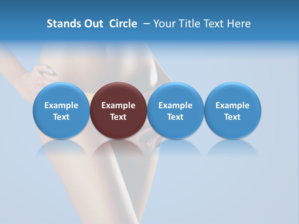 Wellbeing Abdomen Beautiful PowerPoint Template