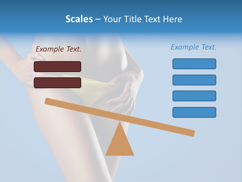 Wellbeing Abdomen Beautiful PowerPoint Template