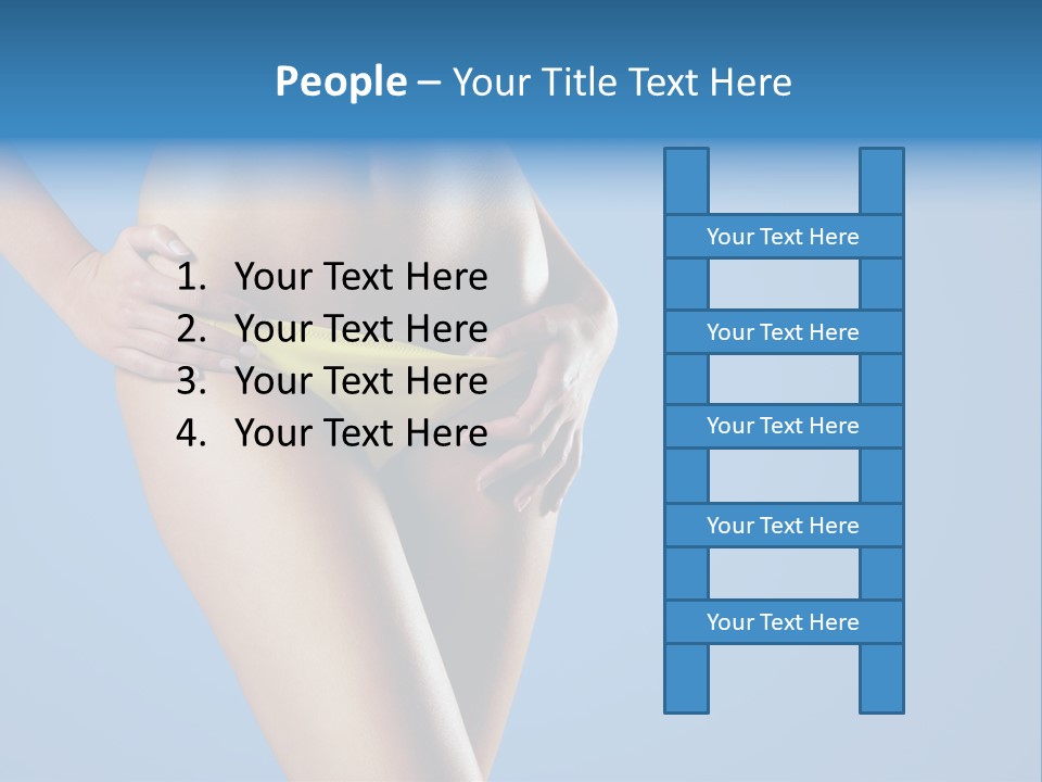 Wellbeing Abdomen Beautiful PowerPoint Template