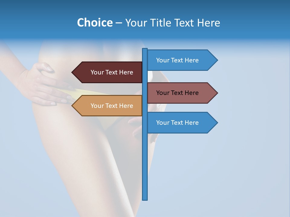 Wellbeing Abdomen Beautiful PowerPoint Template