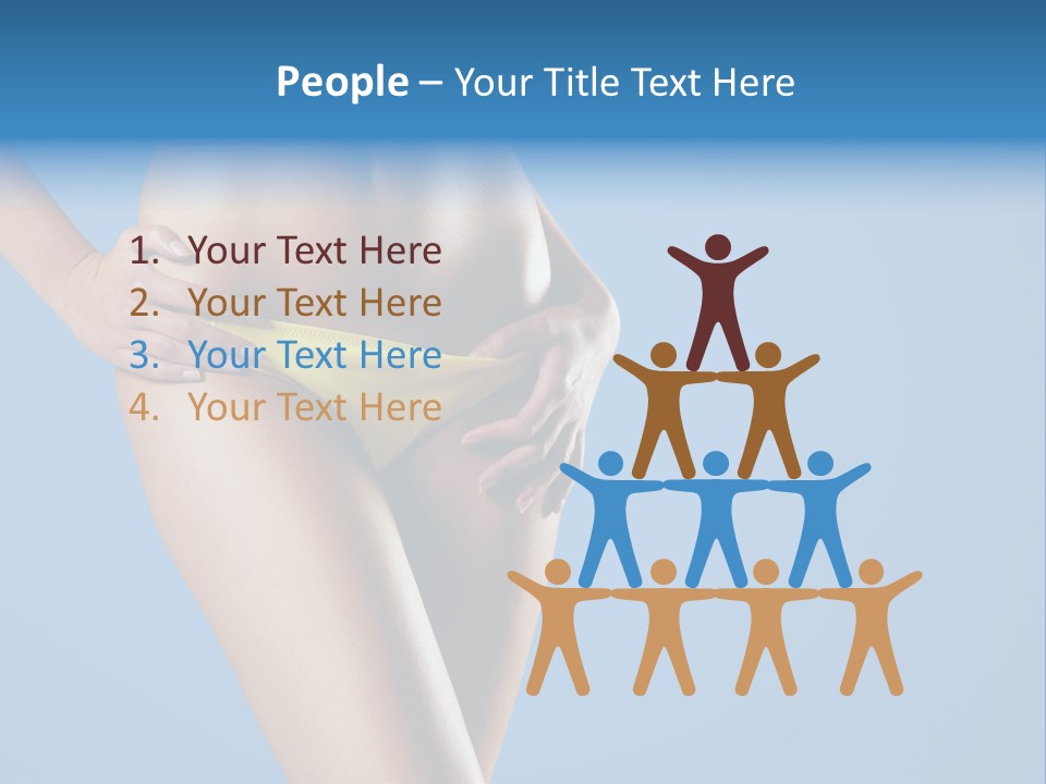 Wellbeing Abdomen Beautiful PowerPoint Template