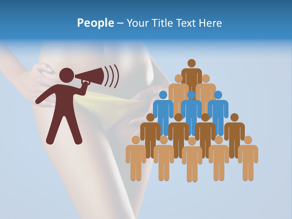 Wellbeing Abdomen Beautiful PowerPoint Template