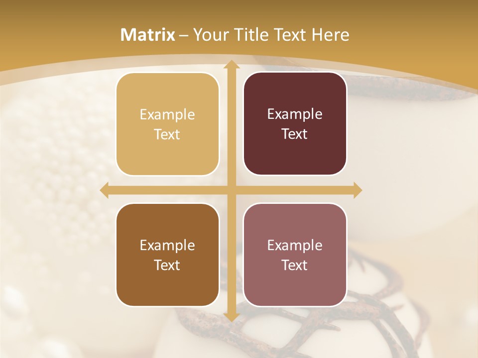 Candy Wedding Box PowerPoint Template