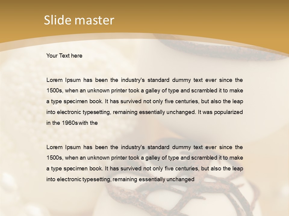 Candy Wedding Box PowerPoint Template