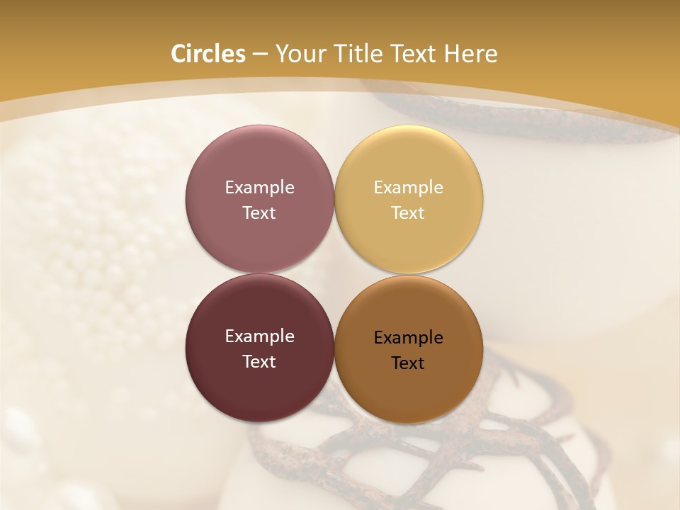 Candy Wedding Box PowerPoint Template