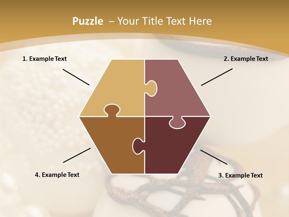 Candy Wedding Box PowerPoint Template