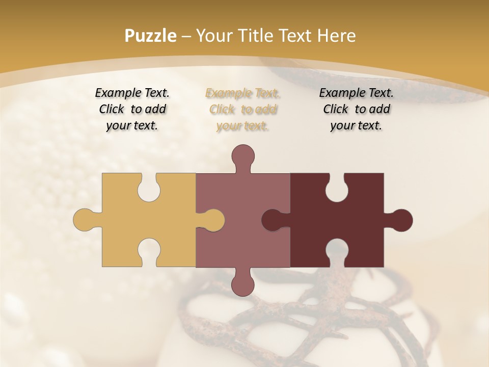 Candy Wedding Box PowerPoint Template