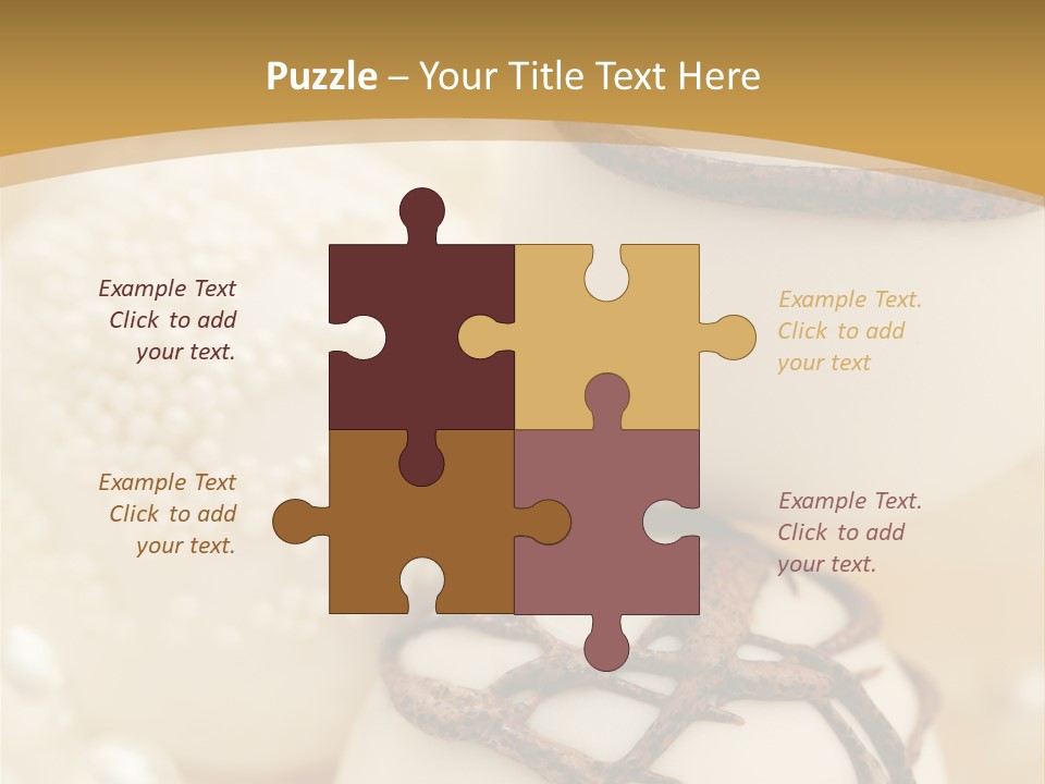 Candy Wedding Box PowerPoint Template