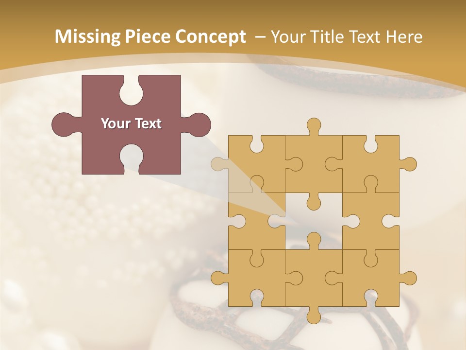 Candy Wedding Box PowerPoint Template