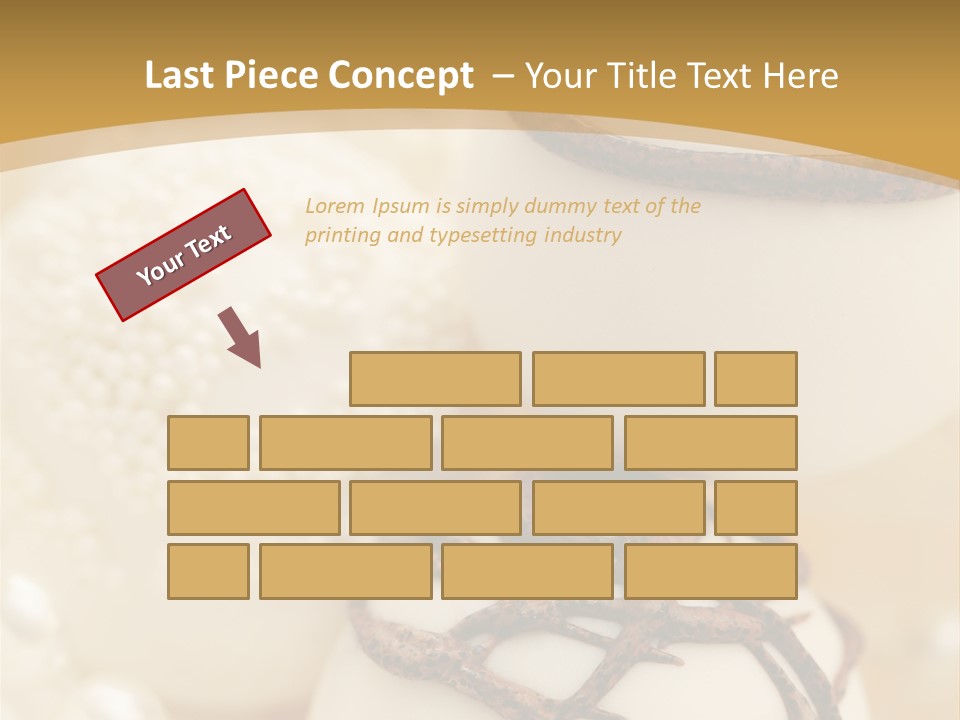 Candy Wedding Box PowerPoint Template