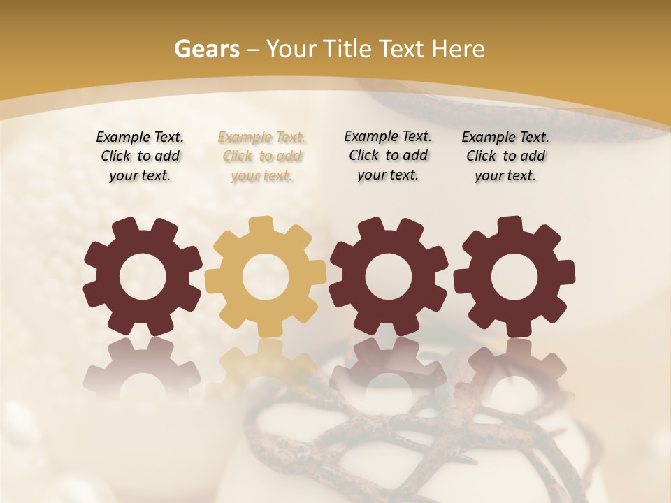 Candy Wedding Box PowerPoint Template