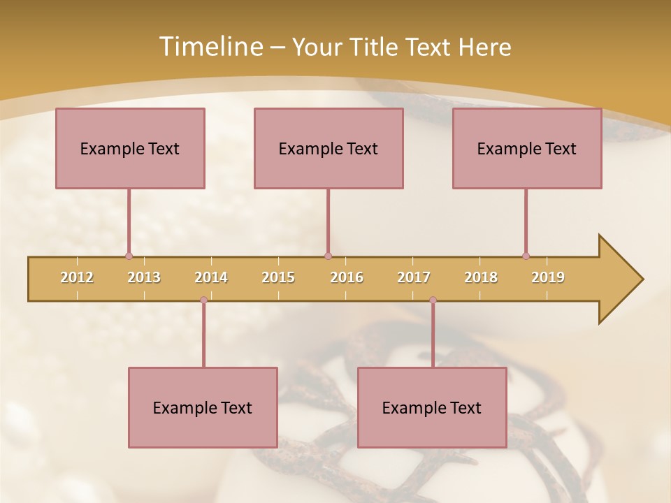 Candy Wedding Box PowerPoint Template