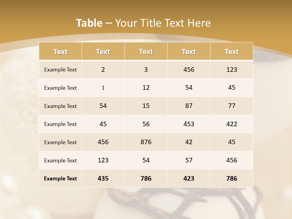 Candy Wedding Box PowerPoint Template