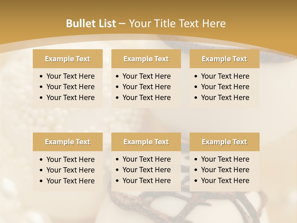 Candy Wedding Box PowerPoint Template