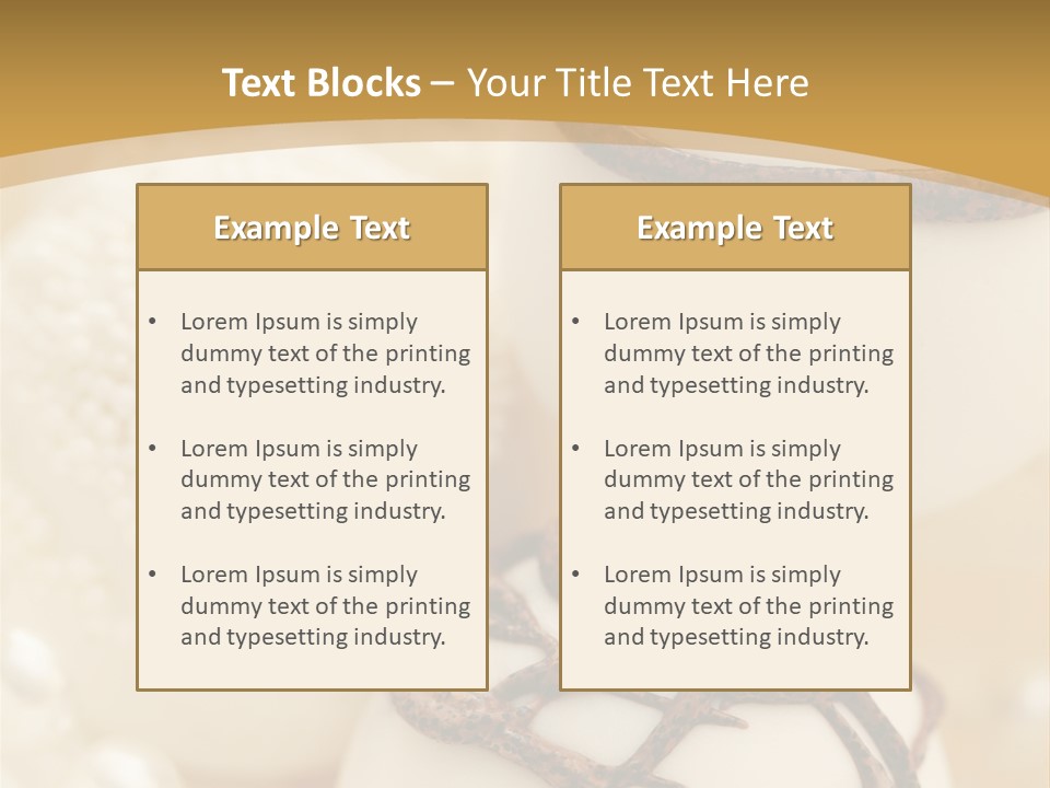 Candy Wedding Box PowerPoint Template