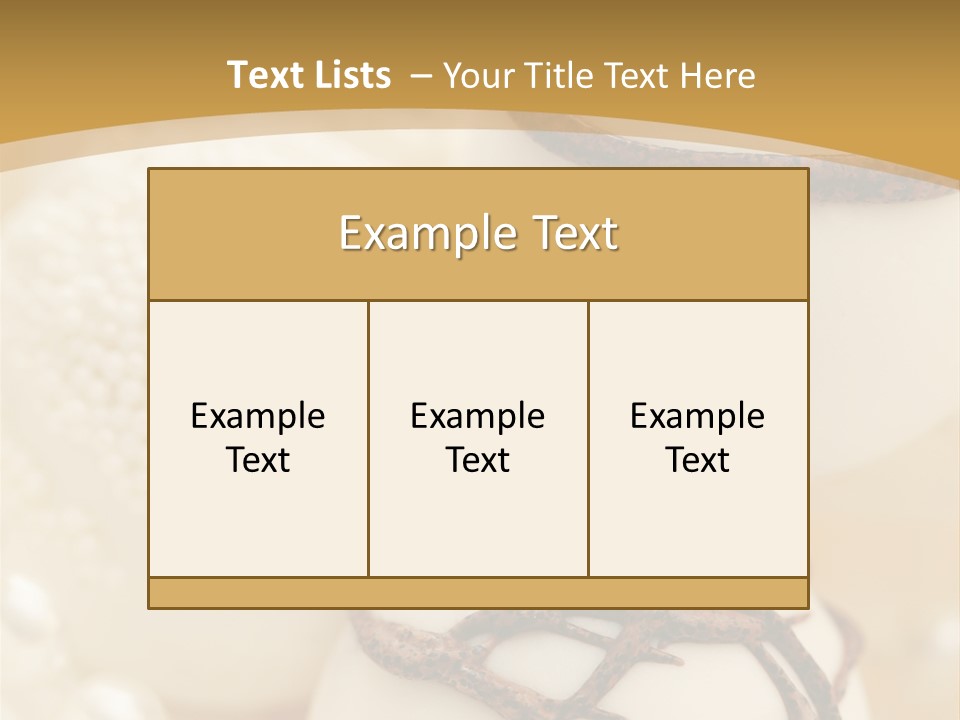 Candy Wedding Box PowerPoint Template