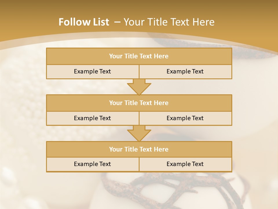 Candy Wedding Box PowerPoint Template