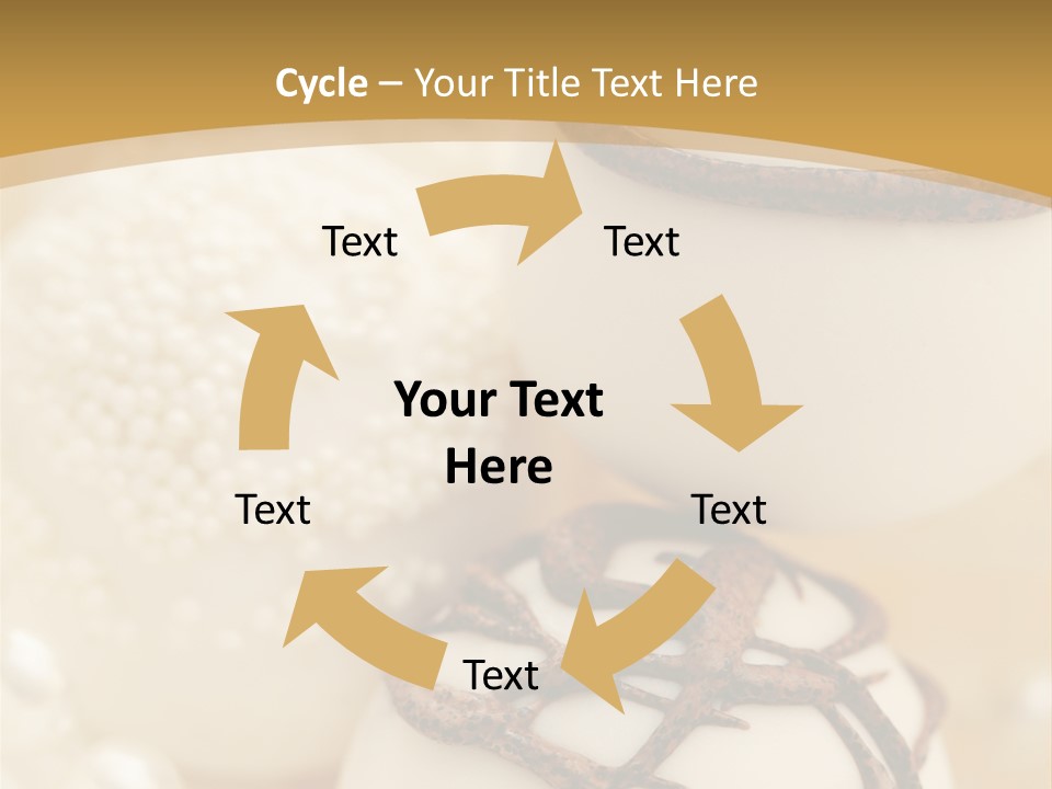 Candy Wedding Box PowerPoint Template