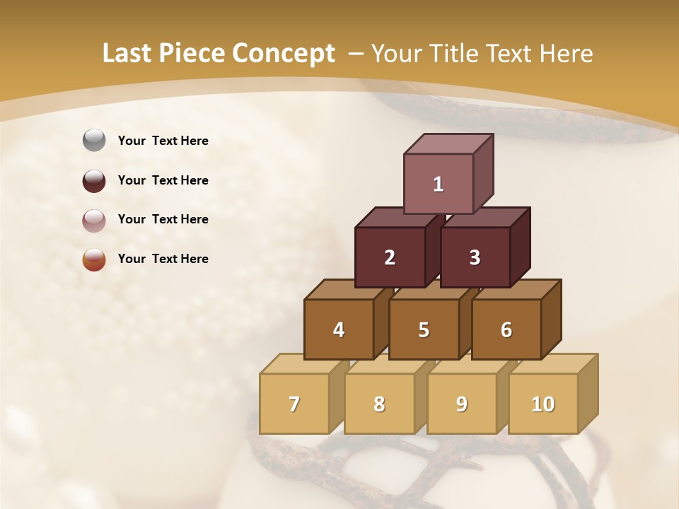 Candy Wedding Box PowerPoint Template