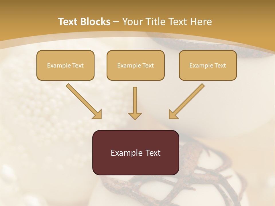 Candy Wedding Box PowerPoint Template