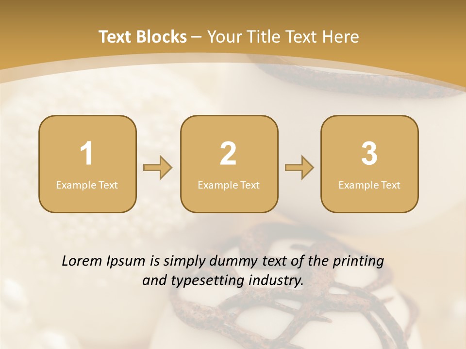 Candy Wedding Box PowerPoint Template