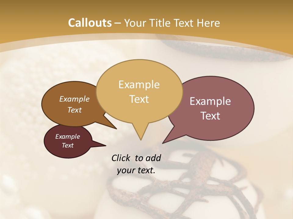 Candy Wedding Box PowerPoint Template