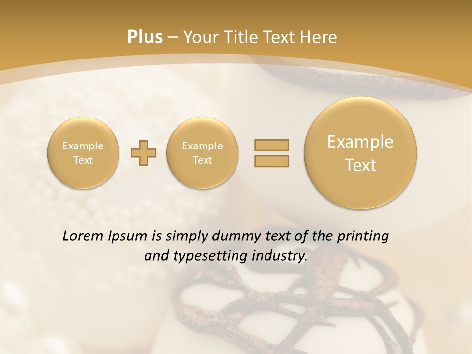 Candy Wedding Box PowerPoint Template