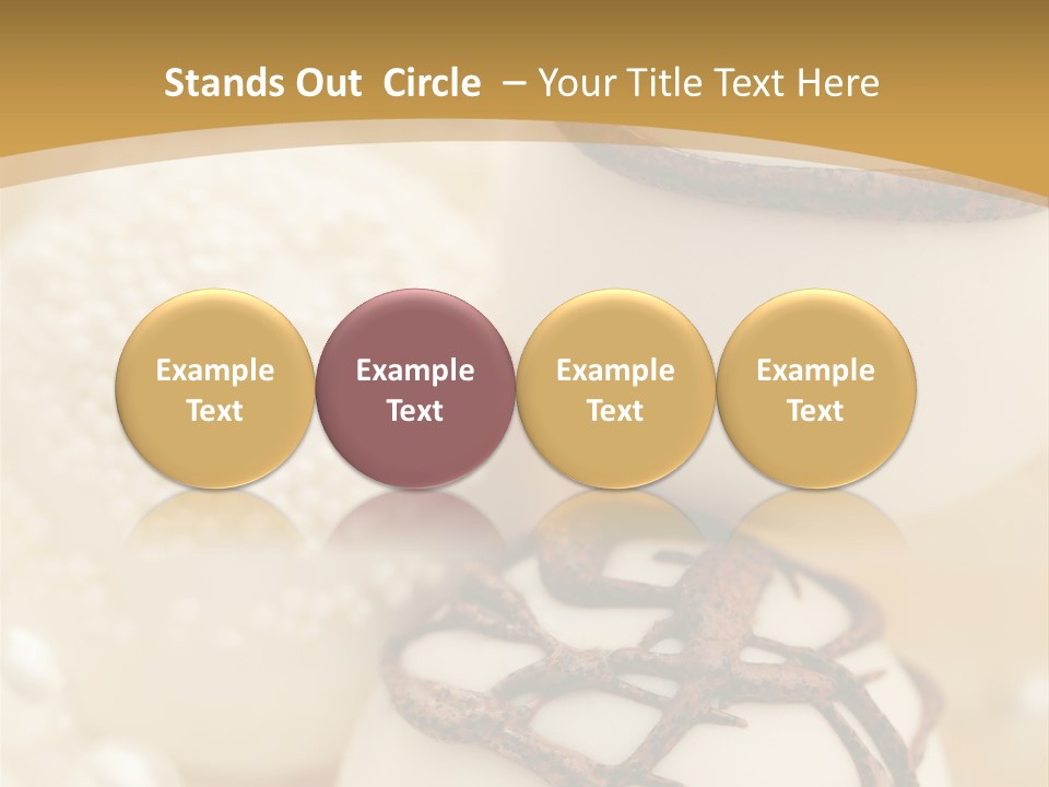 Candy Wedding Box PowerPoint Template