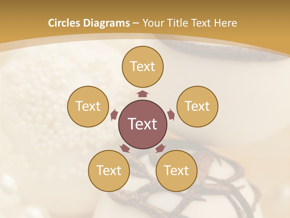 Candy Wedding Box PowerPoint Template