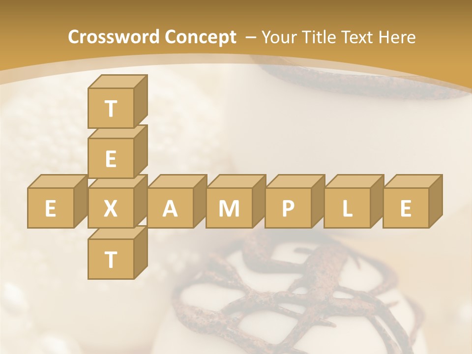 Candy Wedding Box PowerPoint Template