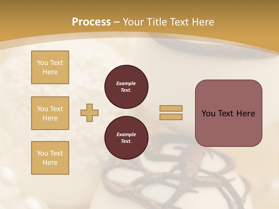 Candy Wedding Box PowerPoint Template