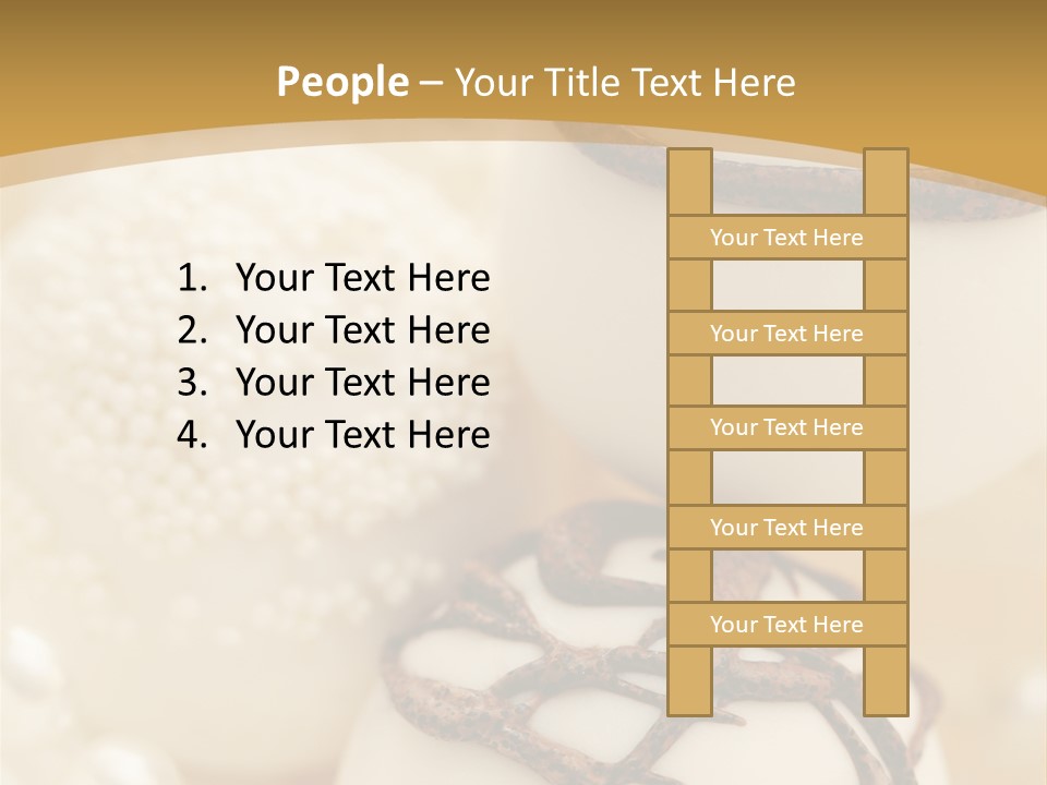 Candy Wedding Box PowerPoint Template