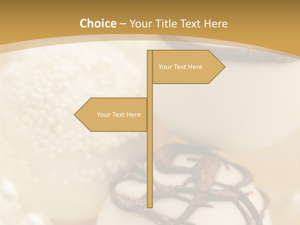 Candy Wedding Box PowerPoint Template