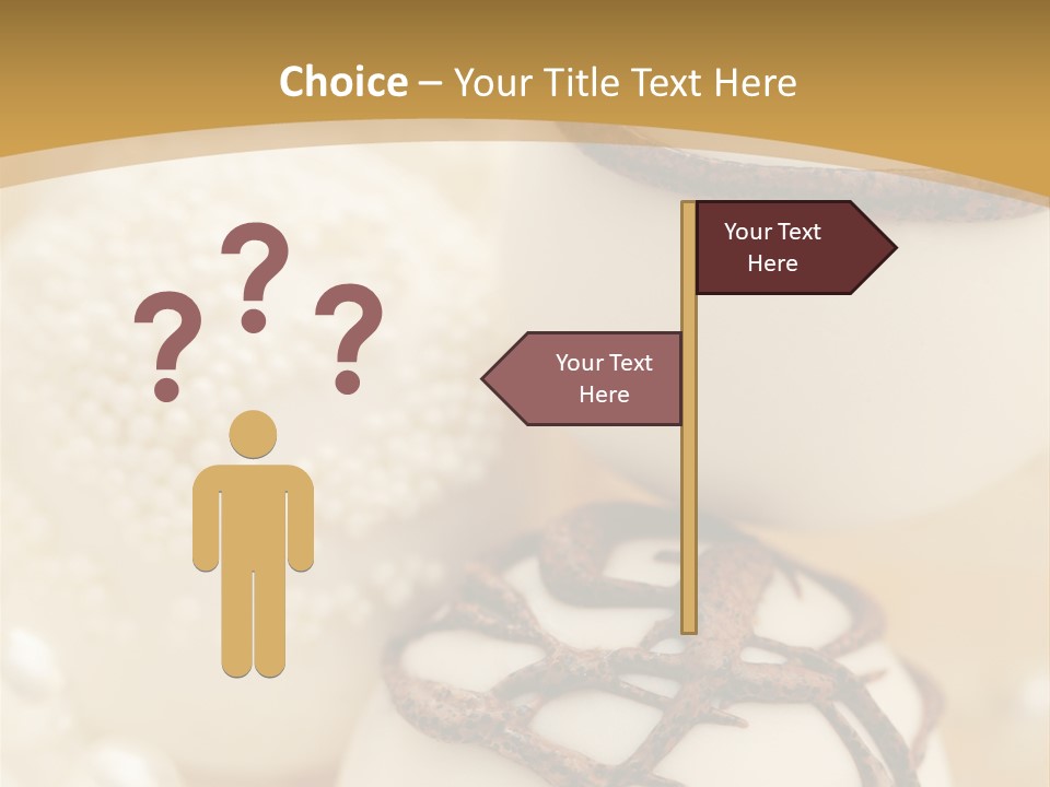 Candy Wedding Box PowerPoint Template