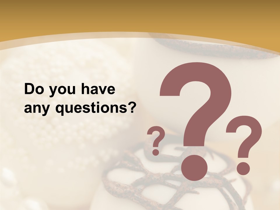 Candy Wedding Box PowerPoint Template