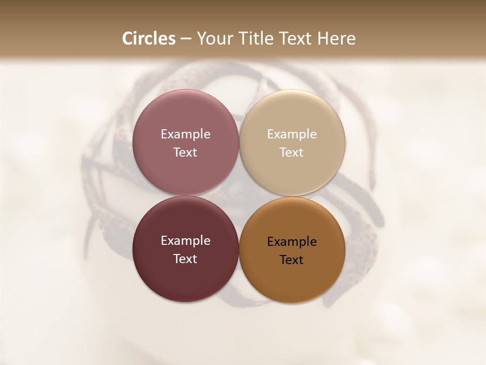 Nobody Party Food Collection PowerPoint Template