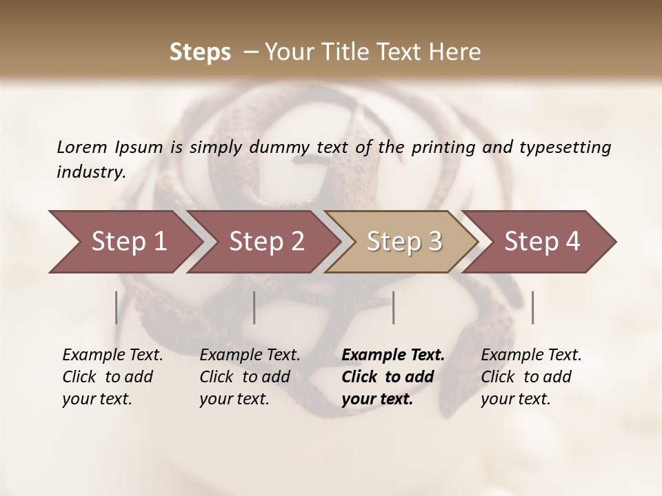 Nobody Party Food Collection PowerPoint Template