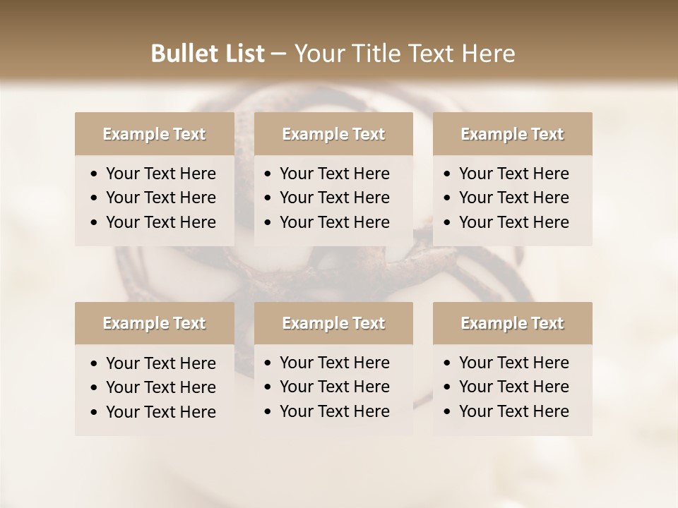 Nobody Party Food Collection PowerPoint Template