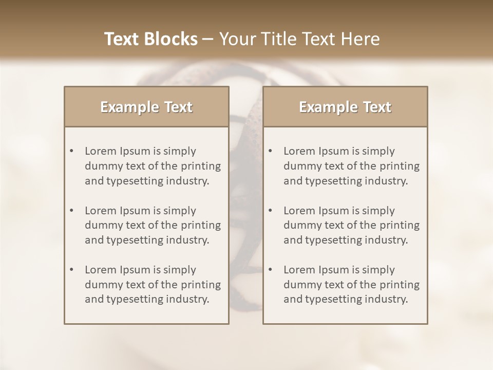 Nobody Party Food Collection PowerPoint Template