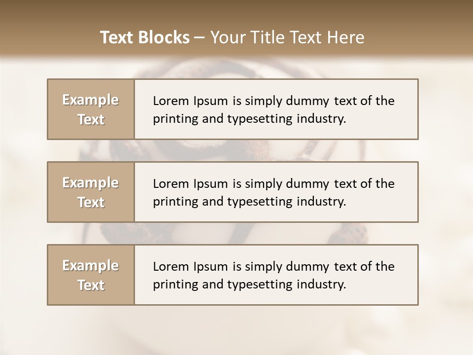 Nobody Party Food Collection PowerPoint Template