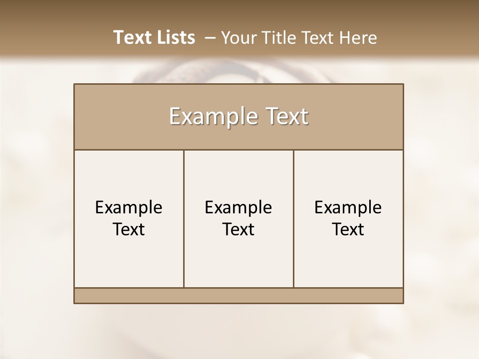Nobody Party Food Collection PowerPoint Template