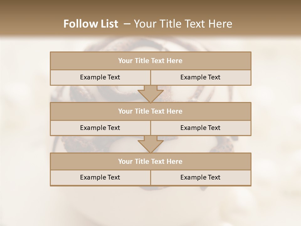 Nobody Party Food Collection PowerPoint Template