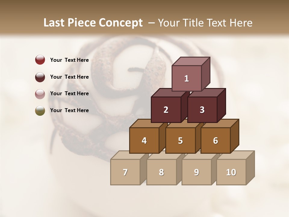 Nobody Party Food Collection PowerPoint Template