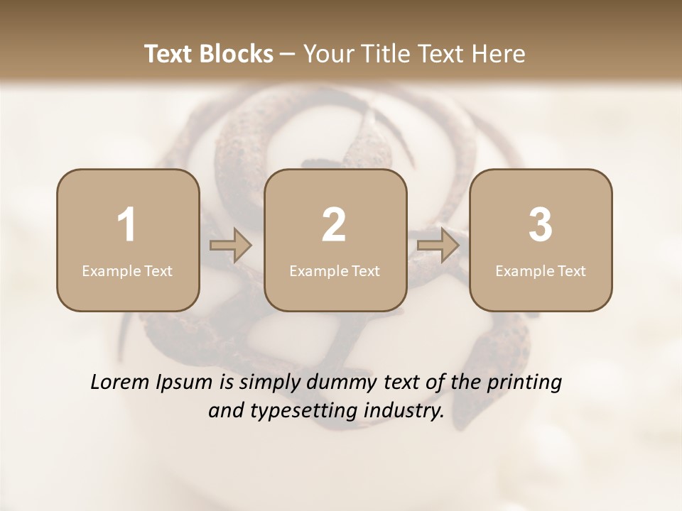 Nobody Party Food Collection PowerPoint Template