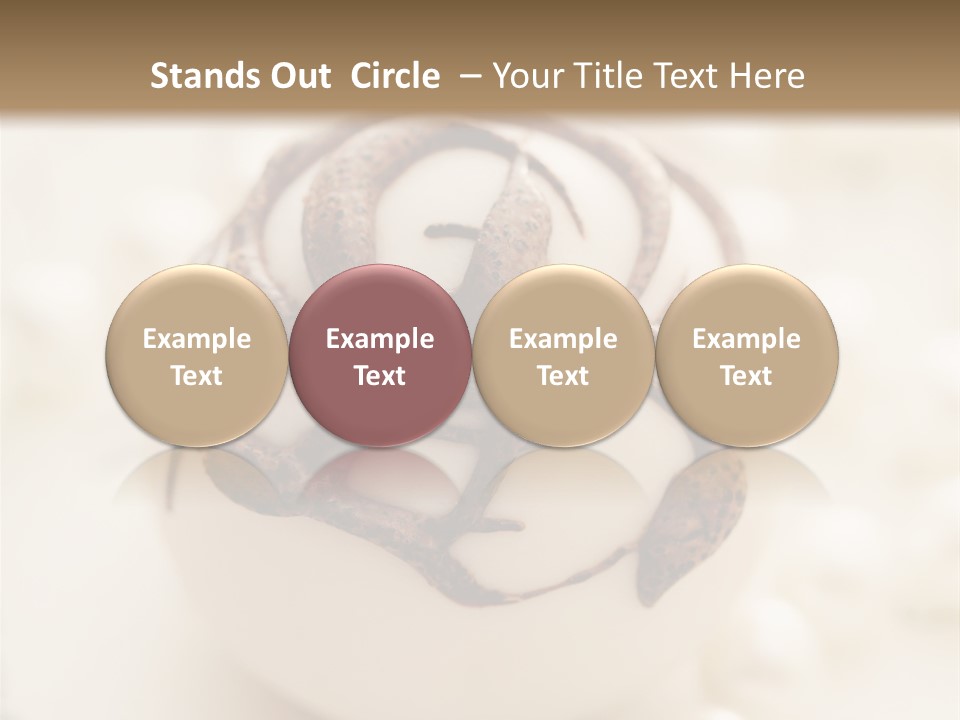 Nobody Party Food Collection PowerPoint Template