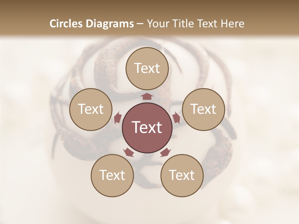 Nobody Party Food Collection PowerPoint Template