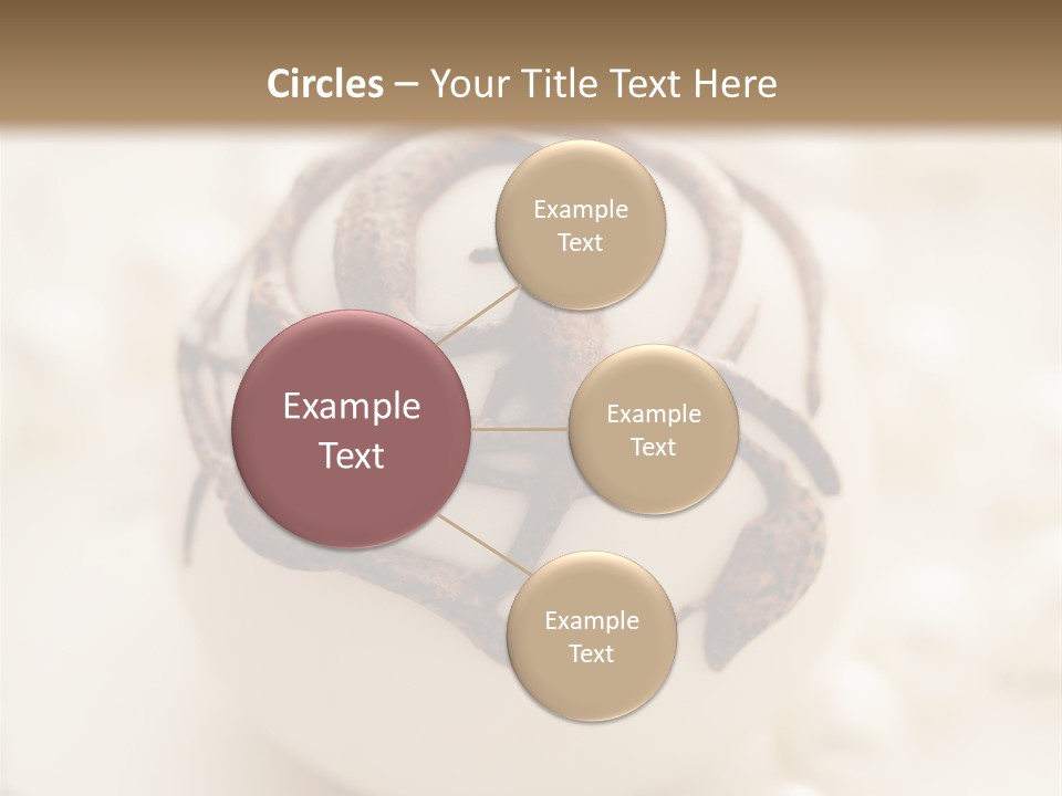 Nobody Party Food Collection PowerPoint Template