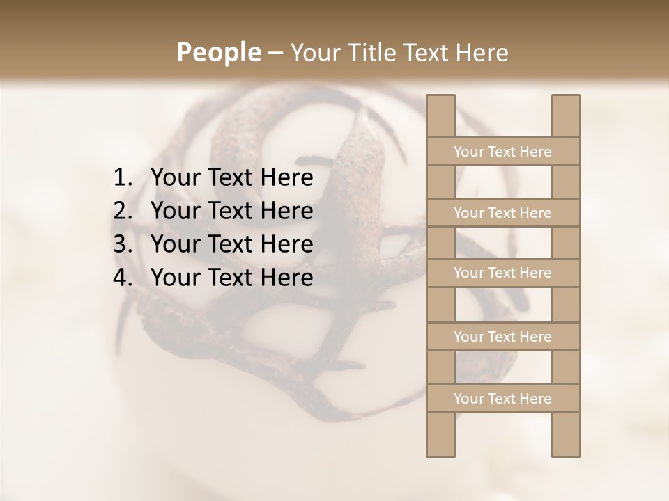 Nobody Party Food Collection PowerPoint Template